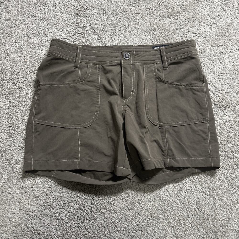 KÜHL Women's Hiking Shorts Size 6 Brown Performance Outdoor Hiking